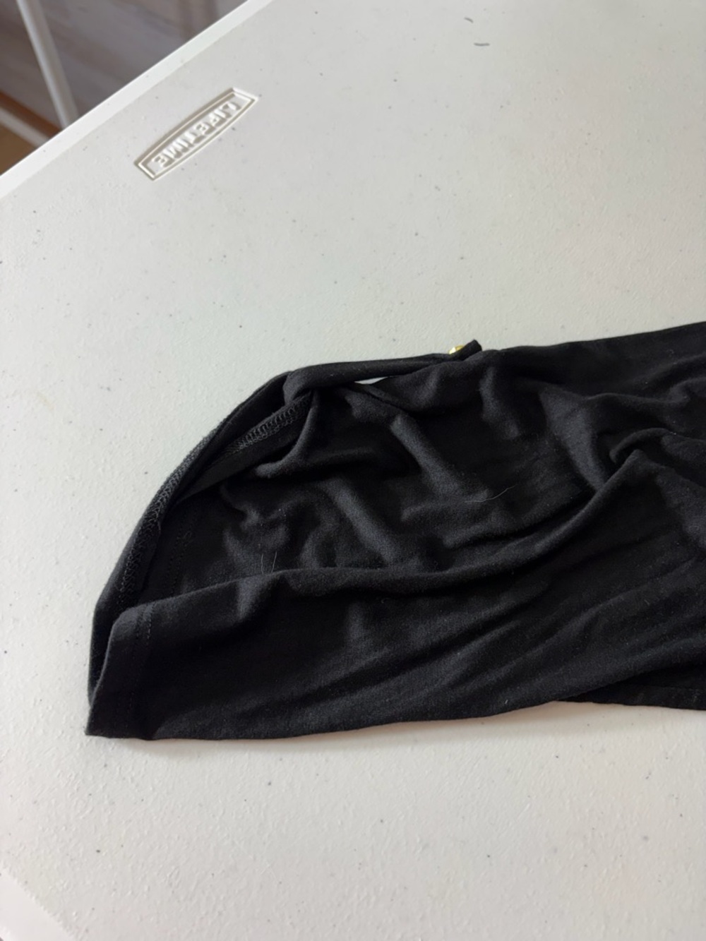 HEIMISH USA Black V-Neck Belted Mini Dress 1306 - Picture 5 of 10